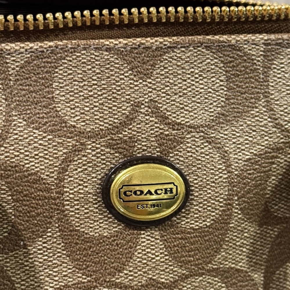 Coach F49862 Peyton Signature Bennett Mini Satchel Handbag Crossbody Bag - Picture 10 of 12